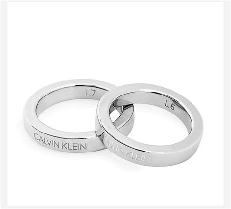 calvin klein couple ring|calvin klein sculpted trio ring.